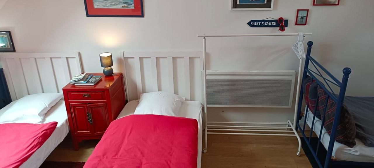 2Chambres Attenantes 200M Mer Chez Gaelle Saint-Nazaire  Zewnętrze zdjęcie